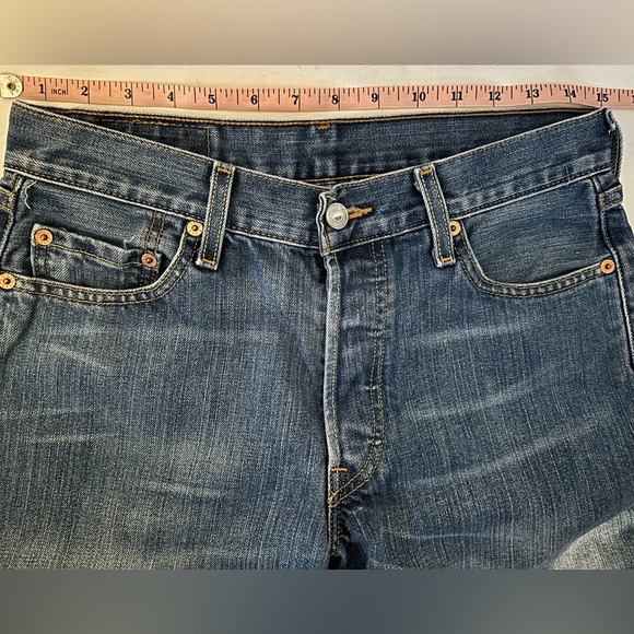 Levi’s vintage 501 straight leg capri cutoff jeans - Picture 5 of 5